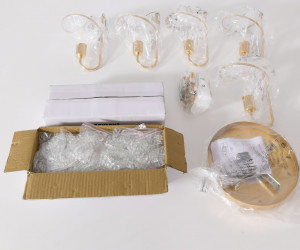 Потолочная люстра PL7229-5 GD 000086722