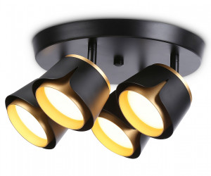 TN71243/4 BK/GD черный/золото GX53/4 D250*147