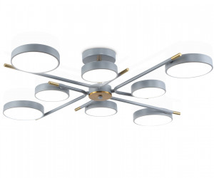 FL516339/8 GR/CP серый/медь 120W 3000-6000K D850*170 (без ПДУ)