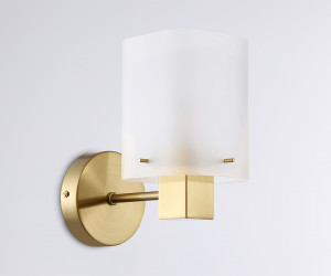 LH57035 BS/SM латунь/дымчатый E14 max 40W 195*110*185