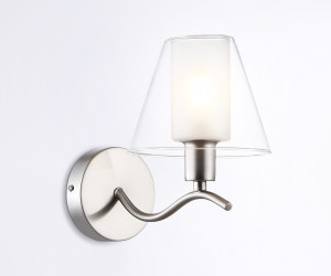 LH57085 SN/FR никель/белый матовый E14 max 40W 230*140*200