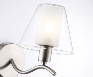 LH57085 SN/FR никель/белый матовый E14 max 40W 230*140*200