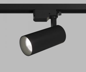 DK6452-BK Трековый светильник SOLID KOPER, 135мм, d60, 220V, LED 4000K, 15W, IP20, черный, алюминий