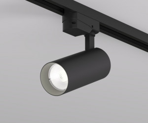 DK6452-BK Трековый светильник SOLID KOPER, 135мм, d60, 220V, LED 4000K, 15W, IP20, черный, алюминий
