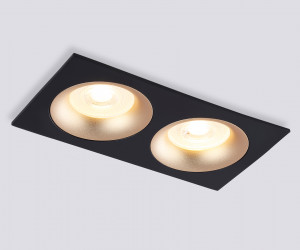 TN102735/2 BK/GD черный/золото GU5.3 175*92*23