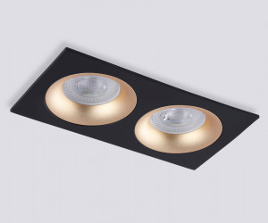 TN102735/2 BK/GD черный/золото GU5.3 175*92*23