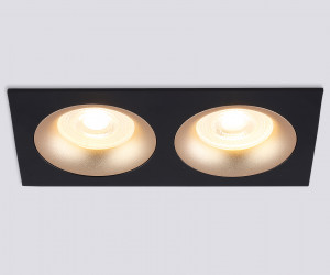 TN102735/2 BK/GD черный/золото GU5.3 175*92*23