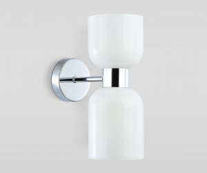 LH56087/2 СH/FR хром/белый матовый E14*2 max 40W 215*120*300