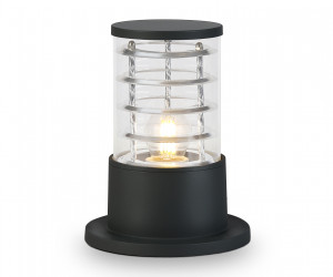 ST2532 BK/CL черный/прозрачный IP54 E27 max 11W D108*200