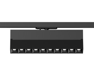 DK6646-BK Поворотный однофазный трековый светильник EDDER со светодиодом L271mm 220V 20W 30° 4000K IP20 черный алюминий