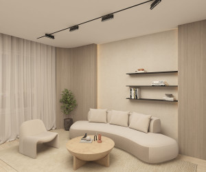 DK6646-BK Поворотный однофазный трековый светильник EDDER со светодиодом L271mm 220V 20W 30° 4000K IP20 черный алюминий