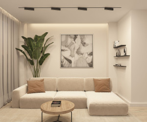 DK6444-BK Поворотный однофазный трековый светильник EDDER со светодиодом L273mm 220V 20W 30° 4000K IP20 черный алюминий