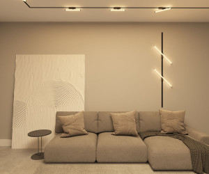 DK6638-BK Поворотный однофазный трековый светильник STROM со светодиодом L600mm 220V 15W 150° 3000K IP20 черный алюминий/акрил