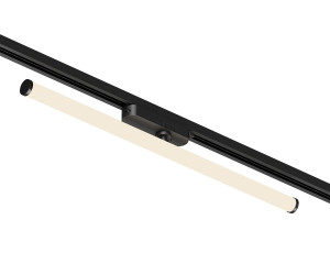 DK6638-BK Поворотный однофазный трековый светильник STROM со светодиодом L600mm 220V 15W 150° 3000K IP20 черный алюминий/акрил