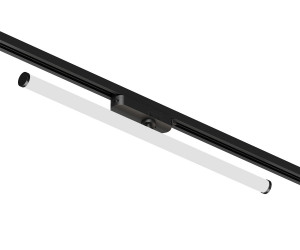 DK6648-BK Поворотный однофазный трековый светильник STROM со светодиодом L600mm 220V 15W 150° 4000K IP20 черный алюминий/акрил