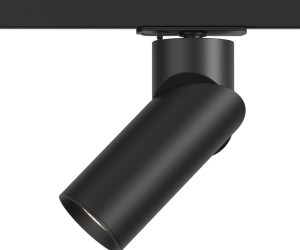 DK6080-BK Трековый светильник IP 20, 15 Вт, GU10, черный, алюминий