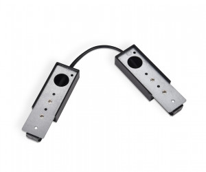 GL7088 BK черный коннектор гибкий однофазный для соединения трековых шинопроводов