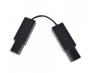 GL7088 BK черный коннектор гибкий однофазный для соединения трековых шинопроводов