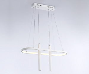 FL5383/1+2 WH белый 43W 3000K/4200K/6400K+4200K 600*200*1200 (ПДУ ИК)