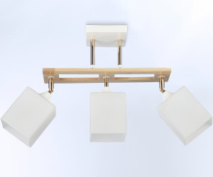 TR9505/3 WH/FGD/FR белый/золото/белый матовый E27/3 max 40W 620*100*290