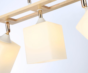 TR9505/3 WH/FGD/FR белый/золото/белый матовый E27/3 max 40W 620*100*290