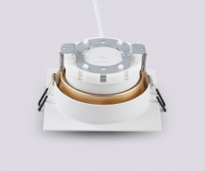 TN52338 SWH/SGD белый песок/золото песок GX53 max 12W 115*115*25