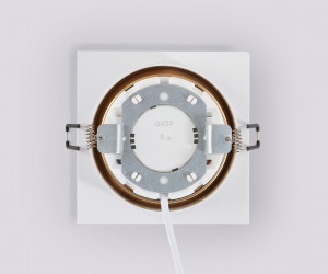 TN52338 SWH/SGD белый песок/золото песок GX53 max 12W 115*115*25