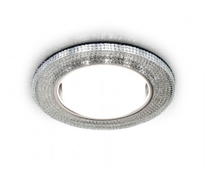 G290 CH хром/прозрачный GX53+3W(LED WHITE)