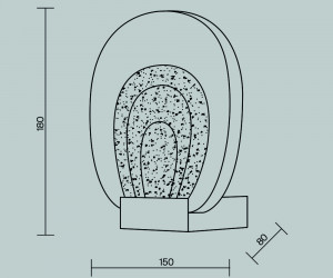 Настенный светильник (бра) Maytoni MOD367WL-L3BSK