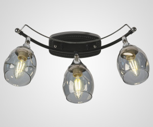 Настенный светильник P5888-3W BK+CR 000029150