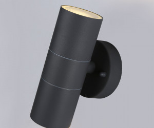 ST3706/2 GR серый IP54 GU10/2 max 35W 160*60*95