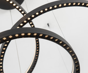 FL5882/3 BK черный 90W 3000K/4200K/6400K D800/600/400*1070 (без ПДУ)