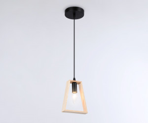 TR80497 BK/LW черный/светлое дерево E14 max 60W D150*1000