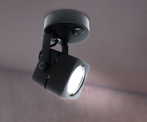 TA110 BK черный GU10 D80*130*D60