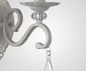 Настенный светильник P9680-2W WT+GD 000029196