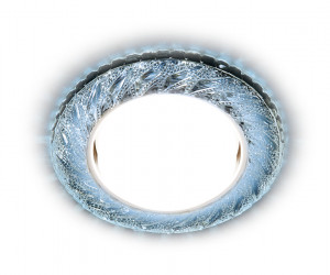 G303 CL/CLD хром/прозрачный GX53+3W(LED COLD)