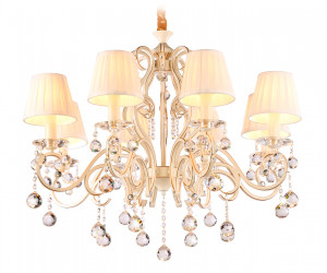 TR4561/8 BG/GD бежевый/золото E14/8 max 40W D750*605