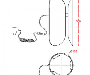 Настольный светильник Maytoni MOD416TL-L6BR3K