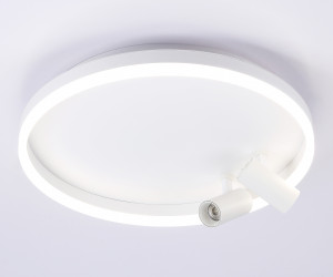 FL5112/1+2 WH белый 43W 3000K-6400K D500*130 (ПДУ ИК)