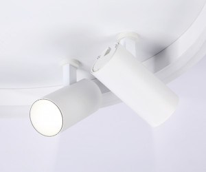 FL5112/1+2 WH белый 43W 3000K-6400K D500*130 (ПДУ ИК)