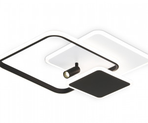 FL5120/3+1 WH/BK 83W белый/черный 3000K/4200K/6400K+4200K 517*482*110 (ПДУ ИК)