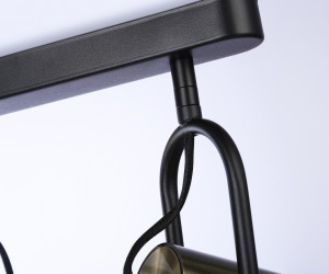 TA13194/2 BK/SB черный/бронза GU10/2 max 12W 260*100*195