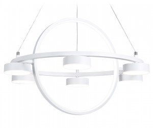 FL51772/2+6 WH белый 3000K/4200K/6400K 58W D600/380*1200 (ПДУ ИК)