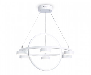 FL51772/2+6 WH белый 3000K/4200K/6400K 58W D600/380*1200 (ПДУ ИК)