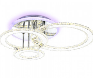 FA8851/3 CH хром 208W 3000K+6400K/3000K/6400K/4200K+4200K 540*390*140 (ПДУ РАДИО 2.4G)