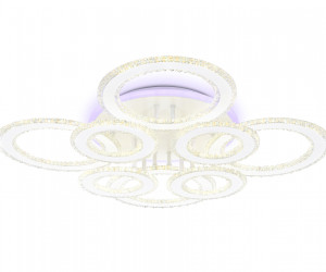 FA8854/4+4 WH белый 208W 3000K+6400K/3000K/6400K/4200K+4200K 750*750*120 (ПДУ РАДИО 2.4G)