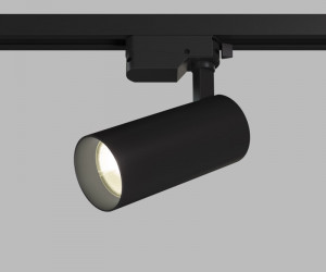 DK6451-BK Трековый светильник SOLID KOPER, 135мм, d60, 220V, LED 3000K, 15W, IP20, черный, алюминий