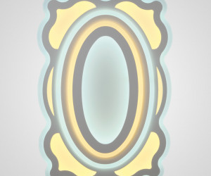 Потолочный светильник 8801-1 000 300W WT+YL 000022173