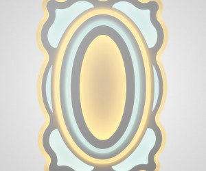 Потолочный светильник 8801-1 000 300W WT+YL 000022173