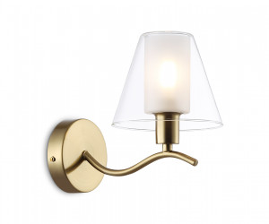 LH57095 BS/FR латунь/белый матовый E14 max 40W 230*140*200